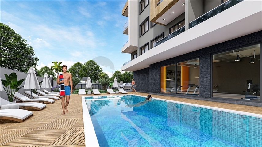 شقق بالاقساط ضمن مجمع قيد الانشاء - في افسلار / الانيا 