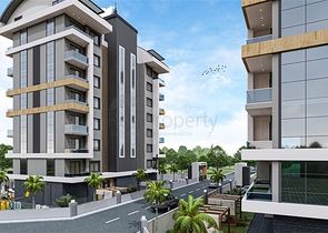 شقق بالاقساط ضمن مجمع قيد الانشاء - في افسلار / الانيا 