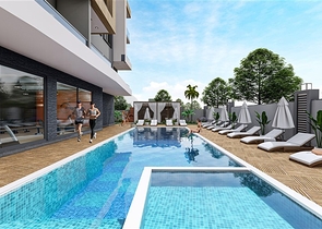 شقق بالاقساط ضمن مجمع قيد الانشاء - في افسلار / الانيا 