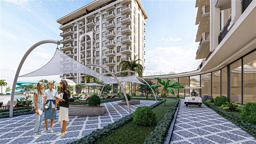 مجمع فاخر بخدمات خمس نجوم - شقق بالتقسيط دون فوائد - في ديمرتاش / الانيا 