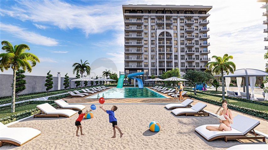 مجمع فاخر بخدمات خمس نجوم - شقق بالتقسيط دون فوائد - في ديمرتاش / الانيا 