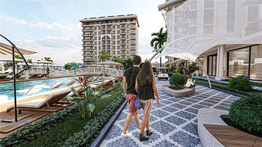 مجمع فاخر بخدمات خمس نجوم - شقق بالتقسيط دون فوائد - في ديمرتاش / الانيا 