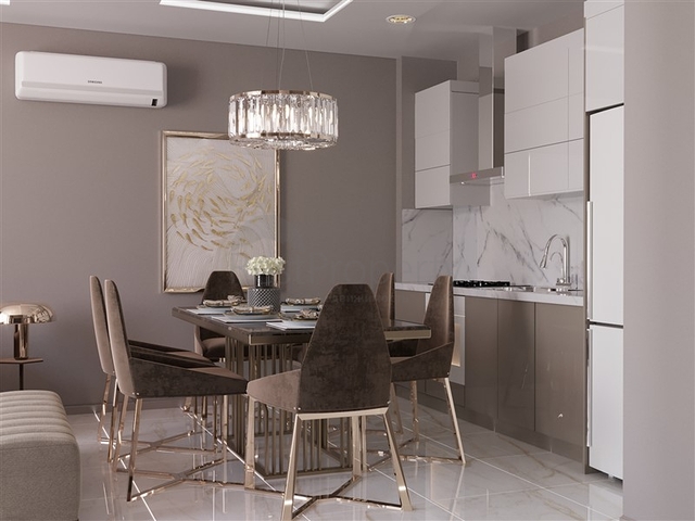 للباحثين عن الاستثمار العقاري - شقق بالتقسيط ضمن مجمع سكني  قيد الانشاء في منطقة غازي باشا / الانيا 