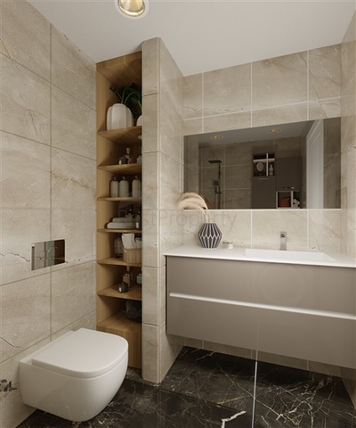 للباحثين عن الاستثمار العقاري - شقق بالتقسيط ضمن مجمع سكني  قيد الانشاء في منطقة غازي باشا / الانيا 