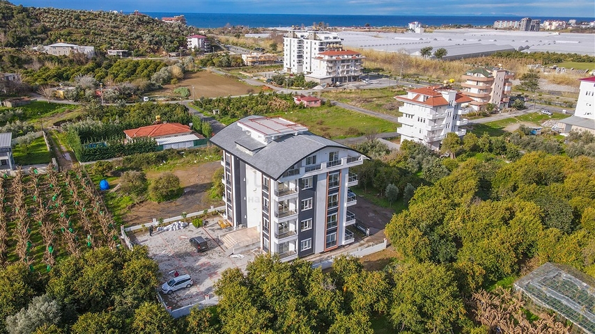 شقة جديدة للبيع - تصميم 1+2 - مفروشة - في ديمرتاش / الانيا 