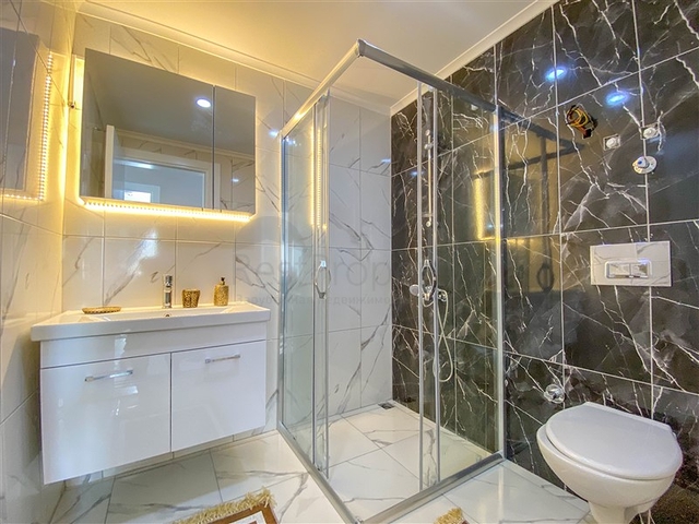 دوبلكس 3 غرف وصالة مفروشة - ضمن مجمع جديد في ديمرتاش / الانيا 