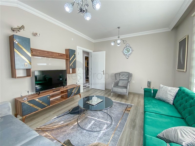 دوبلكس 3 غرف وصالة مفروشة - ضمن مجمع جديد في ديمرتاش / الانيا 