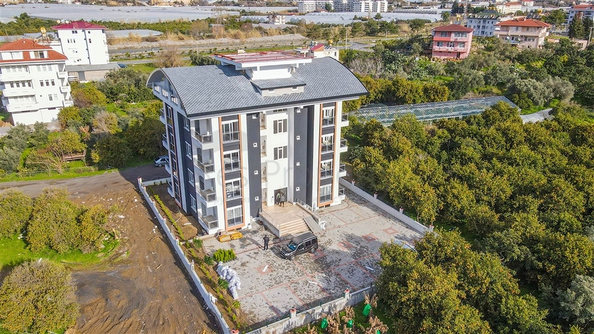 دوبلكس 3 غرف وصالة مفروشة - ضمن مجمع جديد في ديمرتاش / الانيا 