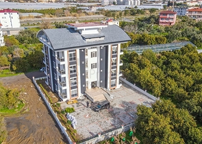 دوبلكس 3 غرف وصالة مفروشة - ضمن مجمع جديد في ديمرتاش / الانيا 