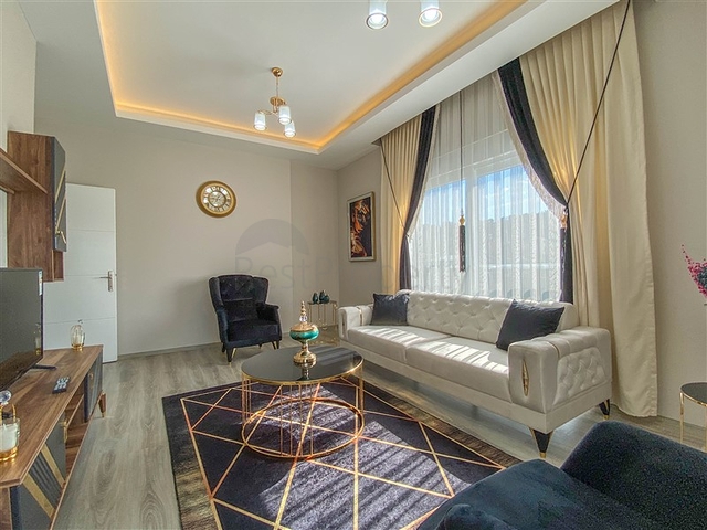 شقة جديدة - تصميم غرفة وصالة مفروشة - في ديمرتاش / الانيا 