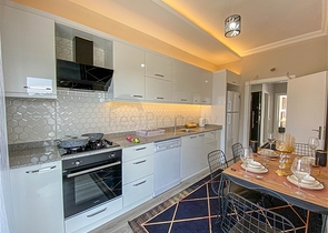 شقة جديدة - تصميم غرفة وصالة مفروشة - في ديمرتاش / الانيا 