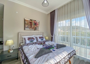 شقة جديدة - تصميم غرفة وصالة مفروشة - في ديمرتاش / الانيا 