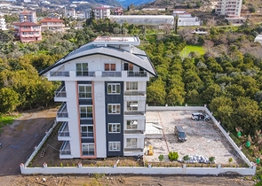 شقة جديدة - تصميم غرفة وصالة مفروشة - في ديمرتاش / الانيا 