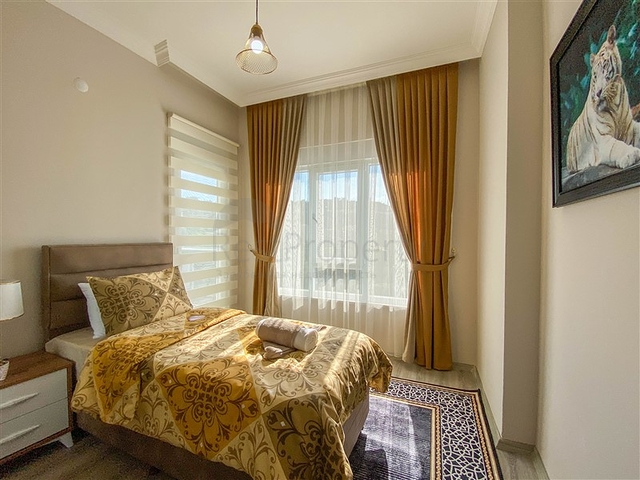 شقة عائلية من تصميم 2 غرفة وصالة مع الاثاث - في ديمرتاش / الانيا 