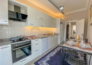 شقة عائلية من تصميم 2 غرفة وصالة مع الاثاث - في ديمرتاش / الانيا 