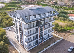 شقة عائلية من تصميم 2 غرفة وصالة مع الاثاث - في ديمرتاش / الانيا 