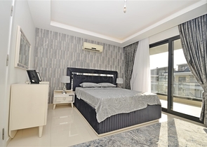 دوبلكس 3 غرف وصالة مفروشة - ضمن مجمع يضم كافة الخدمات في كاستل / الانيا 