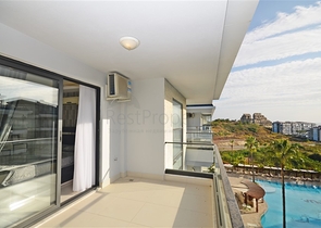 دوبلكس 3 غرف وصالة مفروشة - ضمن مجمع يضم كافة الخدمات في كاستل / الانيا 