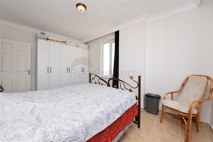 اطلالة بحرية - شقة غرفتين وصالة مفروشة - ضمن مجمع سكني - في الانيا 