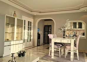 اطلالة بحر مباشرة - شقة غرفتين وصالة مطبخ منفصل - في محمودلار / الانيا 