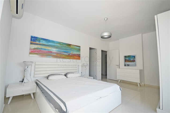 دوبلكس 3 غرف وصالة -مفروشة بأناقة -ضمن مجمع يضم كافة الخدمات - في كاستل / الانيا 