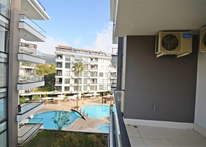 دوبلكس 3 غرف وصالة -مفروشة بأناقة -ضمن مجمع يضم كافة الخدمات - في كاستل / الانيا 