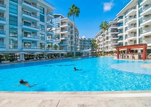 دوبلكس 3 غرف وصالة -مفروشة بأناقة -ضمن مجمع يضم كافة الخدمات - في كاستل / الانيا 