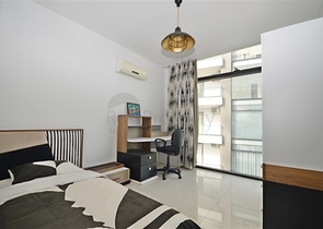 دوبلكس 3 غرف وصالة -مفروشة بأناقة -ضمن مجمع يضم كافة الخدمات - في كاستل / الانيا 