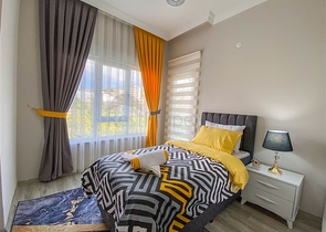 اطلالة على الطبيعة - شقة غرفتين وصالة مفروشة -مطبخ منفصل - في ديمرتاش / الانيا 