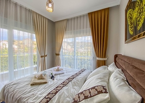 اطلالة على الطبيعة - شقة غرفتين وصالة مفروشة -مطبخ منفصل - في ديمرتاش / الانيا 