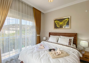 اطلالة على الطبيعة - شقة غرفتين وصالة مفروشة -مطبخ منفصل - في ديمرتاش / الانيا 