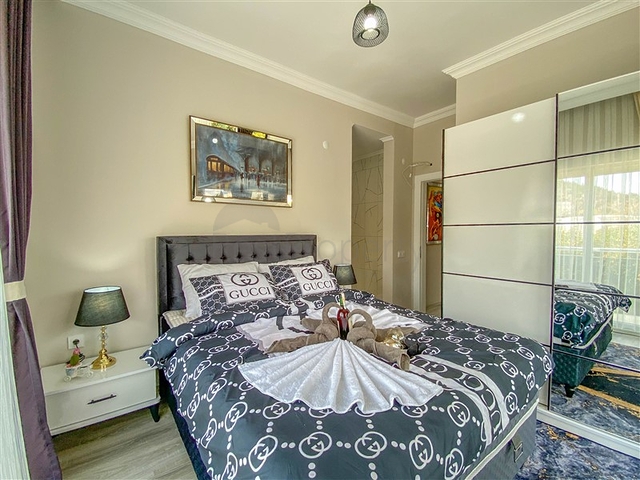 شقة عائلية غرفتين وصالة - مطبخ منفصل - مجمع سكني حديث - في منطقة ديمرتاش / الانيا 