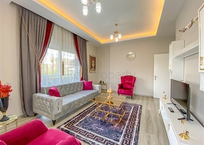 شقة عائلية غرفتين وصالة - مطبخ منفصل - مجمع سكني حديث - في منطقة ديمرتاش / الانيا 