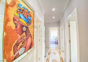 شقة عائلية غرفتين وصالة - مطبخ منفصل - مجمع سكني حديث - في منطقة ديمرتاش / الانيا 