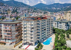 شقة انيقة - تصميم غرفة وصالة مفروشة - في مركز الانيا 