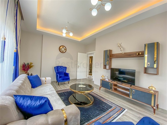 مطبخ منفصل - شقة غرفتين وصالة مفروشة - مجمع جديد - في ديمرتاش / الانيا 