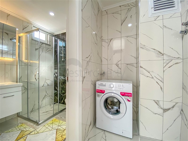 مطبخ منفصل - شقة غرفتين وصالة مفروشة - مجمع جديد - في ديمرتاش / الانيا 