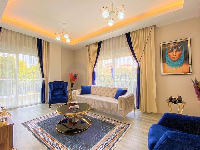 مطبخ منفصل - شقة غرفتين وصالة مفروشة - مجمع جديد - في ديمرتاش / الانيا 