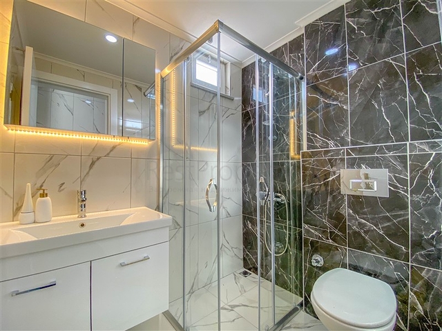 مطبخ منفصل - شقة غرفتين وصالة مفروشة - مجمع جديد - في ديمرتاش / الانيا 