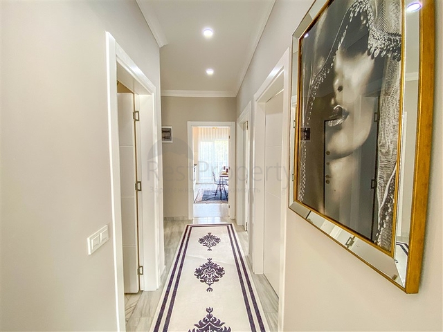 مطبخ منفصل - شقة غرفتين وصالة مفروشة - مجمع جديد - في ديمرتاش / الانيا 