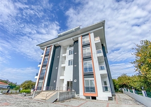 مطبخ منفصل - شقة غرفتين وصالة مفروشة - مجمع جديد - في ديمرتاش / الانيا 