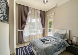 مطبخ منفصل - شقة غرفتين وصالة مفروشة - مجمع جديد - في ديمرتاش / الانيا 