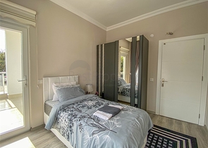 مطبخ منفصل - شقة غرفتين وصالة مفروشة - مجمع جديد - في ديمرتاش / الانيا 