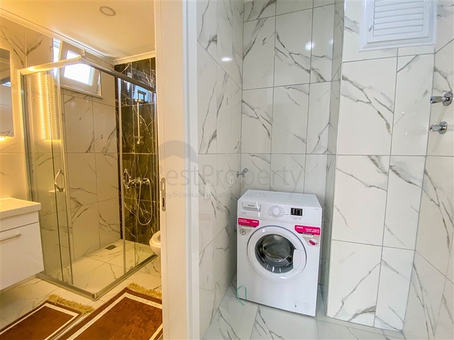 اطلالة على الطبيعة الخضراء - شقة انيقة ضمن مجمع جديد - تصميم غرفتين وصالة مع مطبخ منفصل - في ديمرتاش / الانيا 