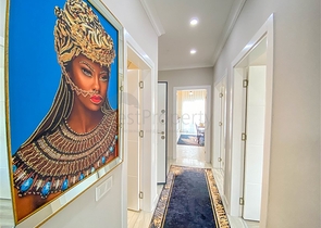 اطلالة على الطبيعة الخضراء - شقة انيقة ضمن مجمع جديد - تصميم غرفتين وصالة مع مطبخ منفصل - في ديمرتاش / الانيا 