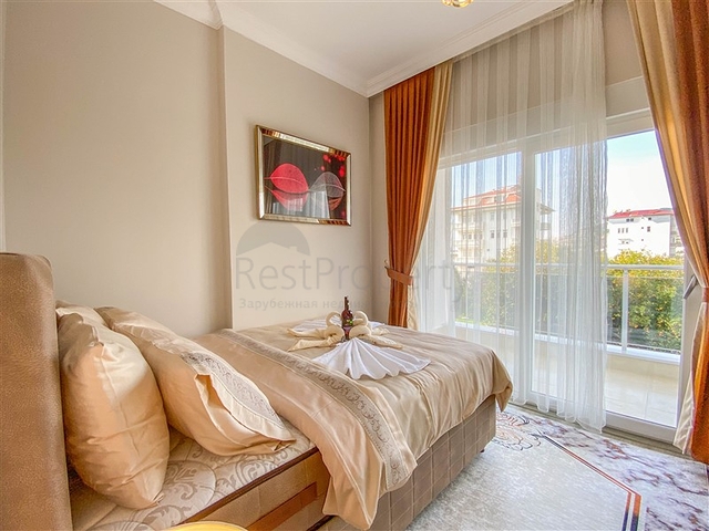 شقة غرفة وصالة مفروشة -ضمن مجمع جديد في ديمرتاش / الانيا 