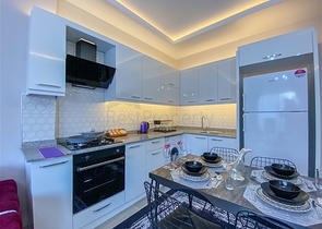 شقة جديدة - غرفة نوم وصالة مفروشة -في ديمرتاش / الانيا 