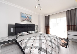 مطبخ منفصل -شقة غرفتين وصالة مفروشة اثاث جديد- في توسمور / الانيا 