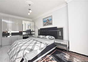 مطبخ منفصل -شقة غرفتين وصالة مفروشة اثاث جديد- في توسمور / الانيا 