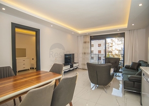 مجمع فاخر حديث - شقة غرفة وصالة مفروشة - في مركز الانيا 